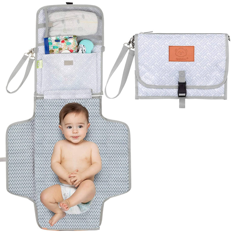 KeaBabies - Ezee Diaper Mat (Gray Mod)