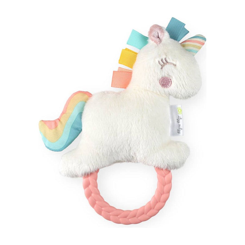 Itzy Ritzy - Ritzy Rattle Pal™ Plush Rattle Pal with Teether